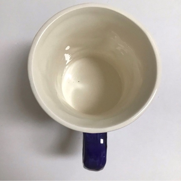 Delft Blue Holland Coffee Mug Handmade Tea Cup St. Maarten Windmill Vintage 4” - Picture 12 of 15